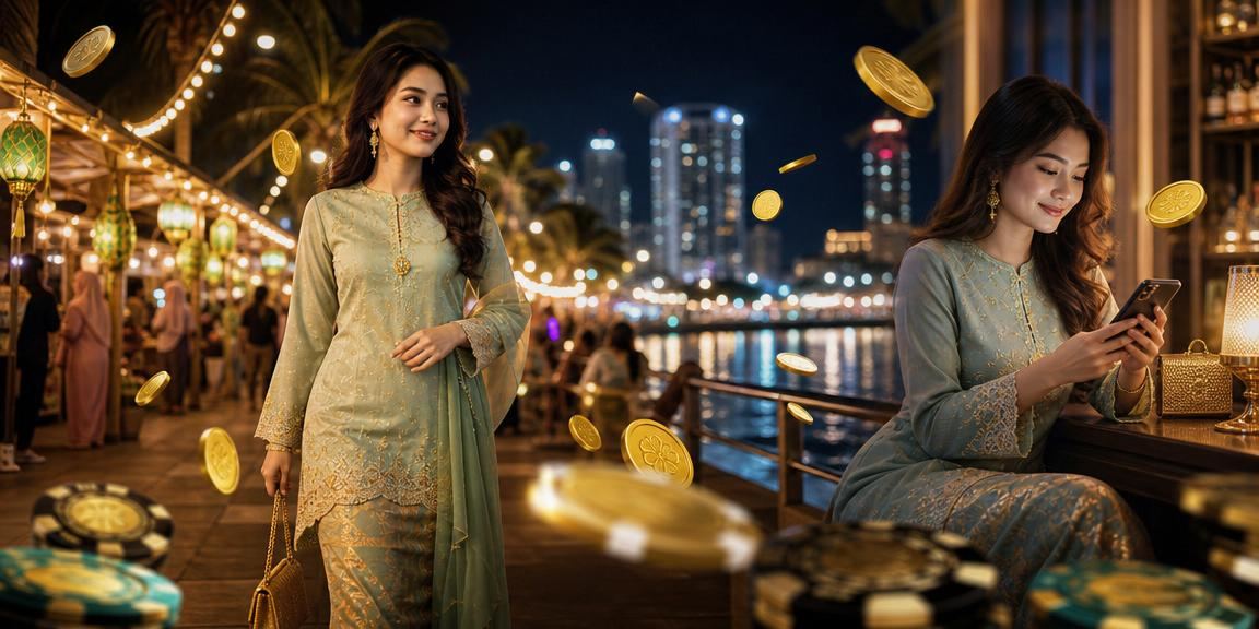 Skrin deposit bonus Hari Raya di platform kasino mudah alih dari Kuantan